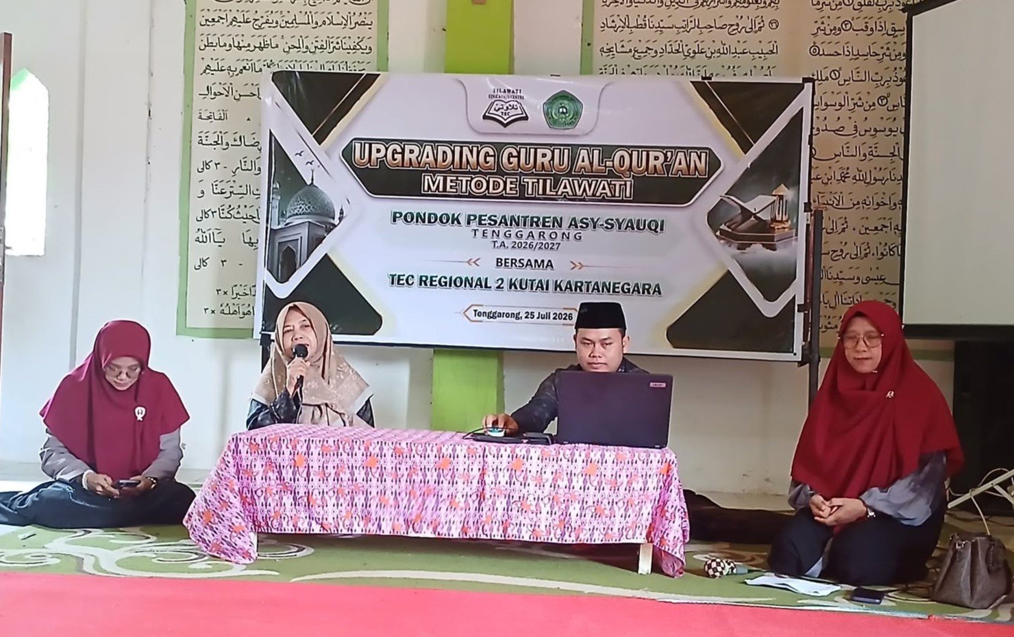 Tingkatkan Kualitas Pembelajaran Al-Qur'an, Ponpes Asy-Syauqi Gelar Upgrading Metode Tilawati